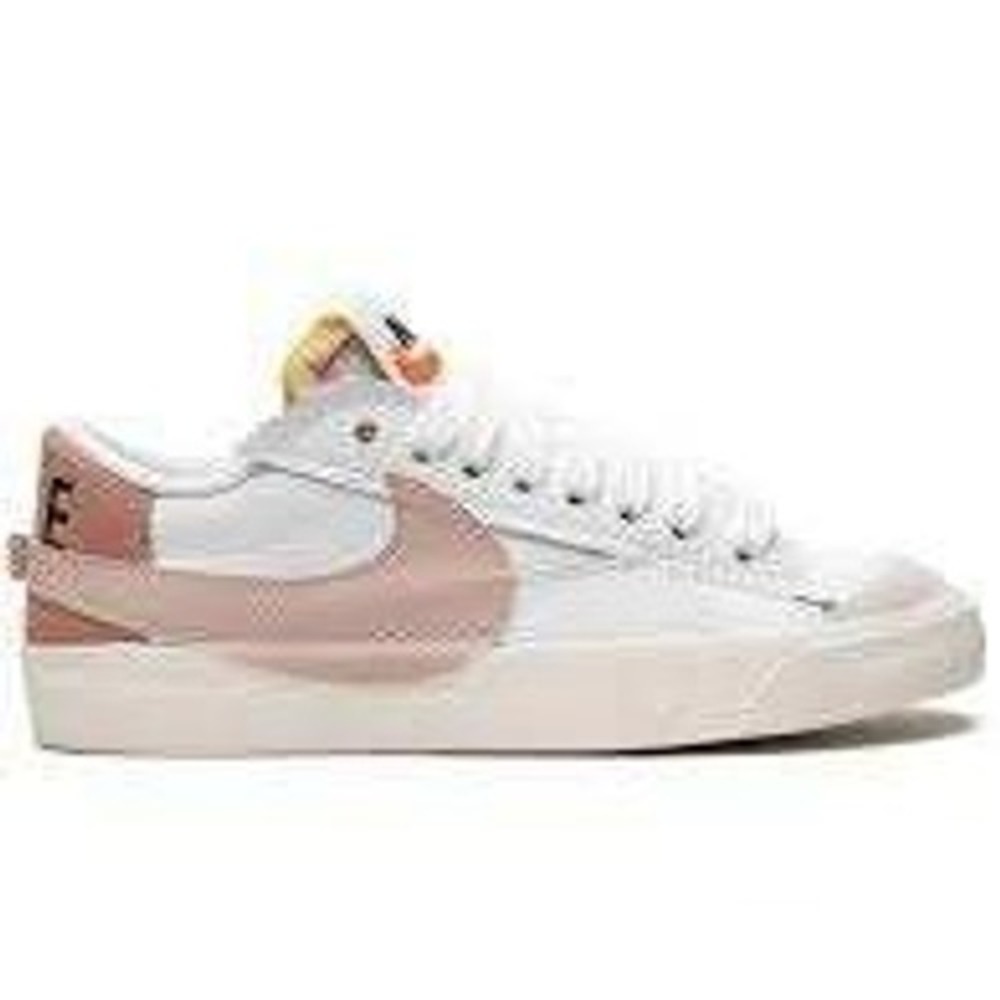 Nike Blazer Low 77 Jumbo White Rose Whisper Womens Shoes DQ1470-102 Size 8